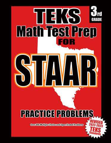 3rd Grade STAAR Math Test Prep - TeachersTreasures.com